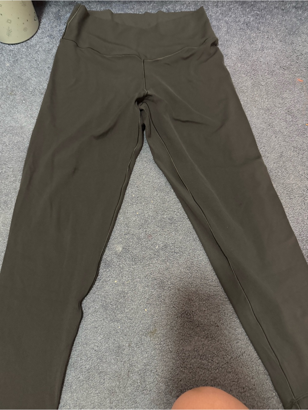 aerie Grey High-Waist Wide-Leg Leggings